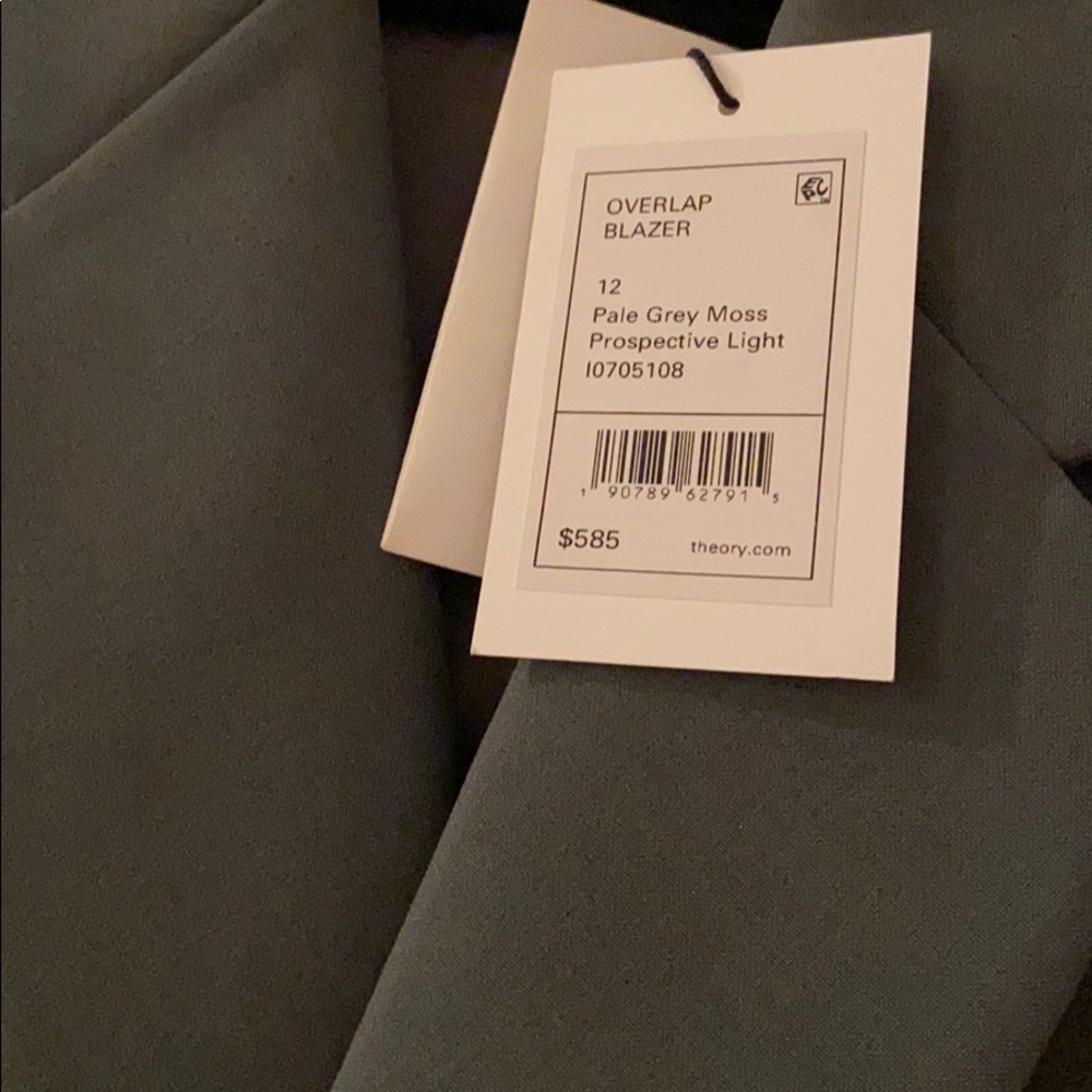 Theory overlap blazer NWT size 12 $595 - Picture 4 of 4